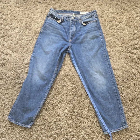 rag & bone Alissa High Rise Barrel Leg Jeans - Picture 11 of 16